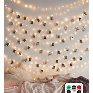 NWT Starry Fairy Led Lights Remote Controlled